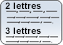 Liste de mots simple par nombre de lettres